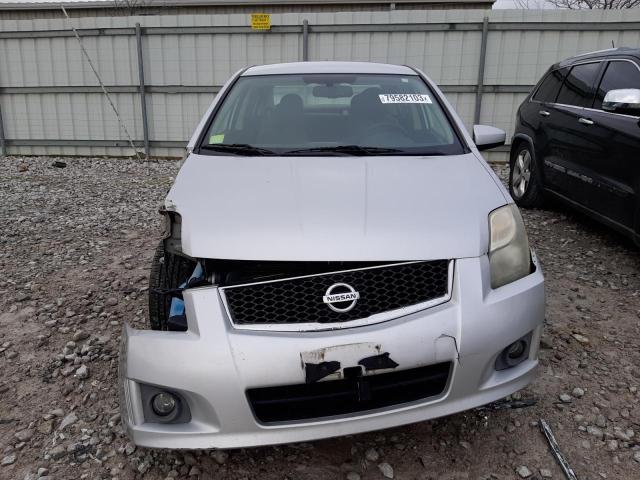 3N1AB6AP3CL770054 - 2012 NISSAN SENTRA 2.0 SILVER photo 5