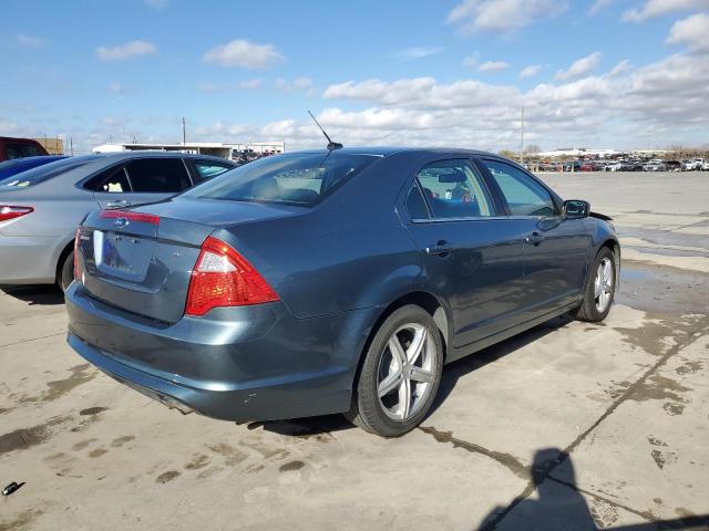 3FAHP0HA0CR434909 - 2012 FORD FUSION SE GRAY photo 3