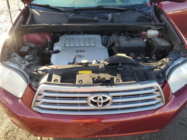 JTEES41A892128112 - 2009 TOYOTA HIGHLANDER RED photo 11