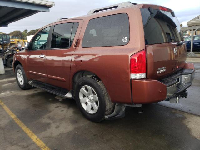 5N1AA08B54N717957 - 2004 NISSAN ARMADA SE BROWN photo 2