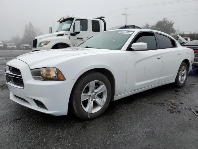 2C3CDXBG4EH283482 - 2014 DODGE CHALLENGER SE WHITE photo 1