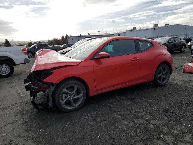 KMHTG6AF5KU019309 - 2019 HYUNDAI VELOSTER BASE RED photo 1