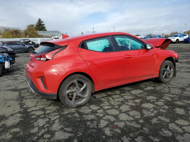 KMHTG6AF5KU019309 - 2019 HYUNDAI VELOSTER BASE RED photo 3