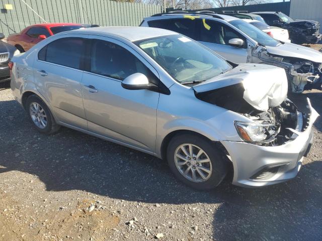 1G1JD5SG7H4164004 - 2017 CHEVROLET SONIC LT SILVER photo 4