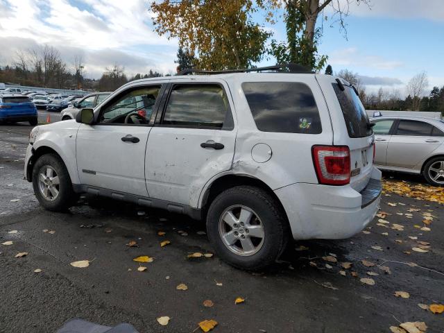 1FMCU931X8KB09197 - 2008 FORD ESCAPE XLT WHITE photo 2