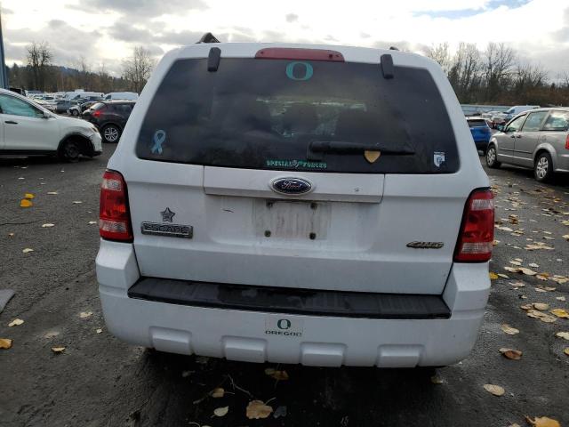 1FMCU931X8KB09197 - 2008 FORD ESCAPE XLT WHITE photo 6