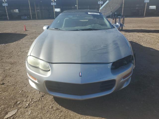 2G1FP32K722106350 - 2002 CHEVROLET CAMARO SILVER photo 5