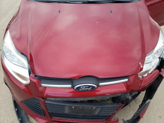 1FADP3K22EL112405 - 2014 FORD FOCUS SE RED photo 11