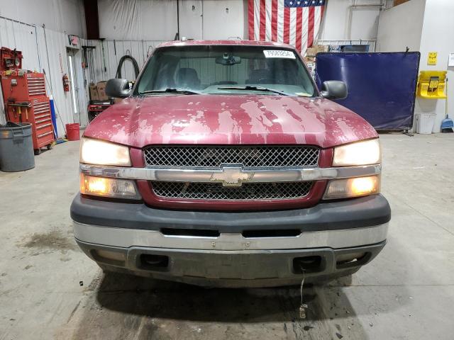 2GCEK13T651234442 - 2005 CHEVROLET SILVERADO K1500 BURGUNDY photo 5