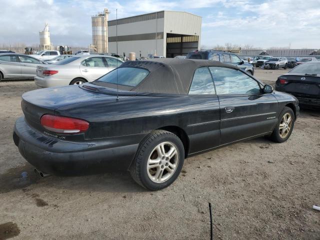 3C3EL45H2VT631138 - 1997 CHRYSLER SEBRING JX BLACK photo 3