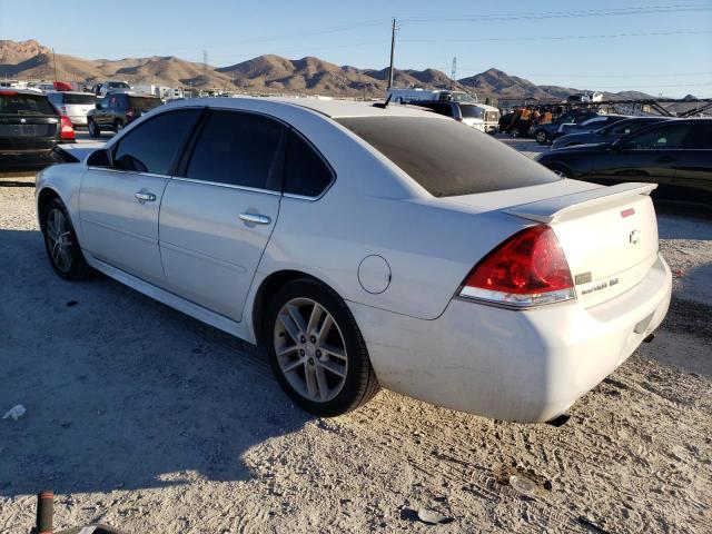 2G1WC5E31D1177547 - 2013 CHEVROLET IMPALA LTZ WHITE photo 2