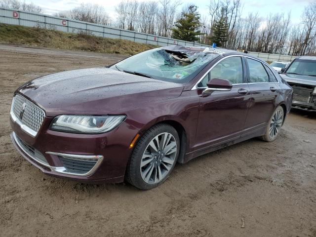 3LN6L5F97HR646342 - 2017 LINCOLN MKZ RESERVE BURGUNDY photo 1