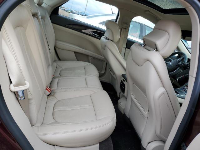 3LN6L5F97HR646342 - 2017 LINCOLN MKZ RESERVE ბურგუნდია ფოტო 10