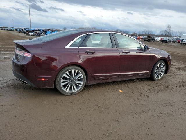 3LN6L5F97HR646342 - 2017 LINCOLN MKZ RESERVE ბურგუნდია ფოტო 3