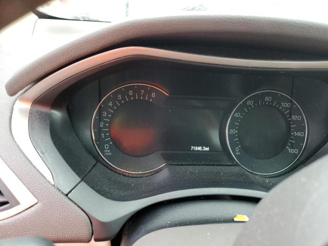 3LN6L5F97HR646342 - 2017 LINCOLN MKZ RESERVE ბურგუნდია ფოტო 9