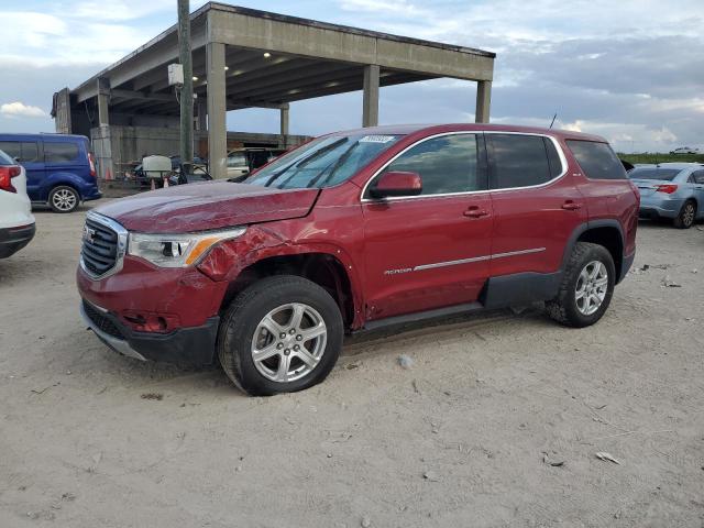 1GKKNKLA8KZ212156 - 2019 GMC ACADIA SLE RED photo 1