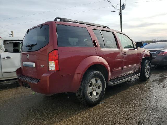 5N1AR18W76C642047 - 2006 NISSAN PATHFINDER LE BURGUNDY photo 3