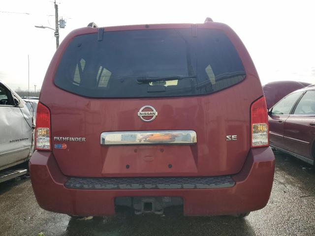 5N1AR18W76C642047 - 2006 NISSAN PATHFINDER LE BURGUNDY photo 6