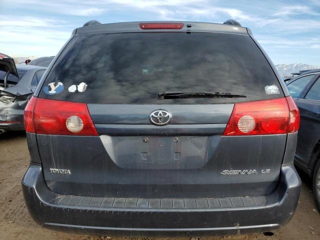 5TDZK23CX7S069630 - 2007 TOYOTA SIENNA CE CHARCOAL photo 6