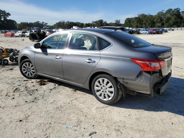 3N1AB7AP4HY314743 - 2017 NISSAN SENTRA S GRAY photo 2