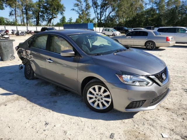 3N1AB7AP4HY314743 - 2017 NISSAN SENTRA S GRAY photo 4