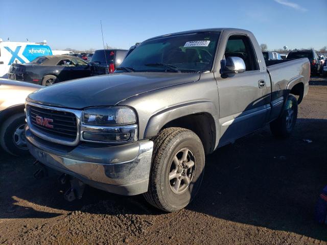 1GTEK14T81Z295307 - 2001 GMC NEW SIERRA K1500 GRAY photo 1