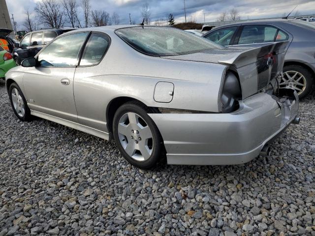 2G1WL15C379179721 - 2007 CHEVROLET MONTE CARL SS SILVER photo 2