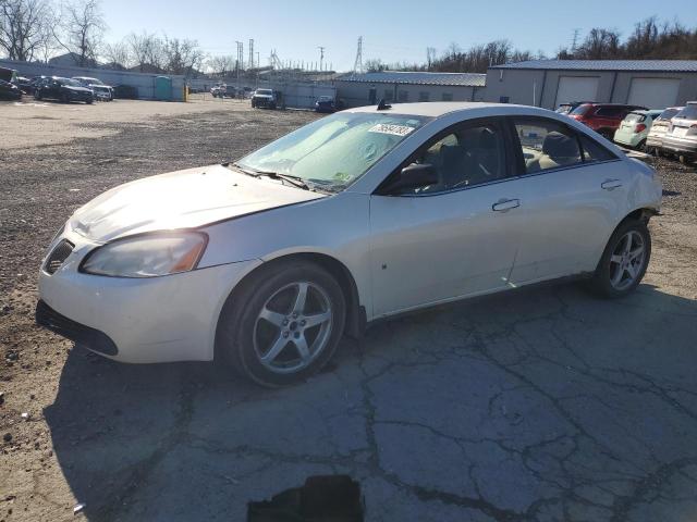 1G2ZG57N484260590 - 2008 PONTIAC G6 BASE WHITE photo 1