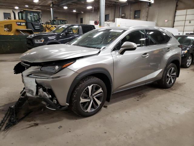 JTJBARBZ6K2186248 - 2019 LEXUS NX 300 BASE Արծաթագույն լուսանկար 1
