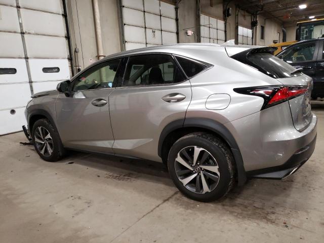 JTJBARBZ6K2186248 - 2019 LEXUS NX 300 BASE Արծաթագույն լուսանկար 2