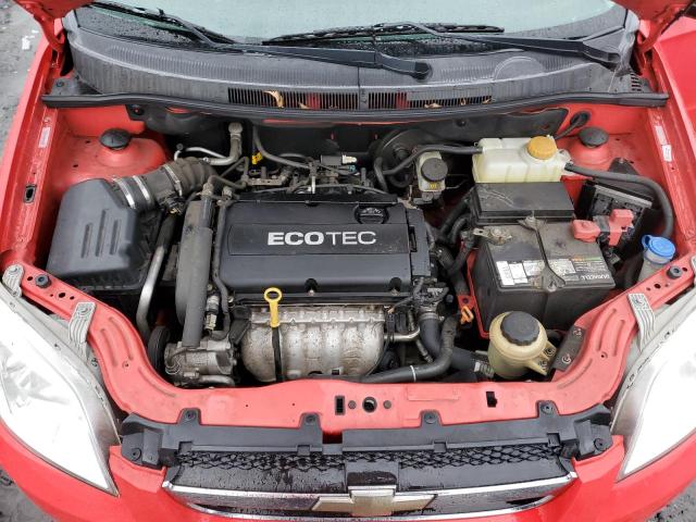 KL1TD5DE2BB150842 - 2011 CHEVROLET AVEO LS 红色 照片 11