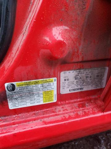 KL1TD5DE2BB150842 - 2011 CHEVROLET AVEO LS 红色 照片 12