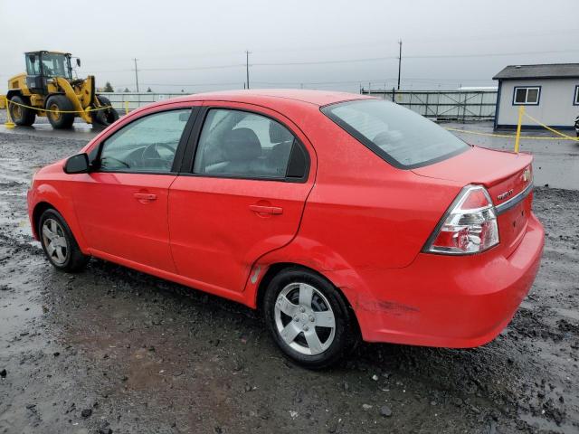 KL1TD5DE2BB150842 - 2011 CHEVROLET AVEO LS 红色 照片 2