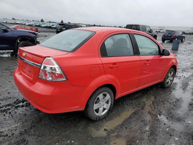 KL1TD5DE2BB150842 - 2011 CHEVROLET AVEO LS 红色 照片 3