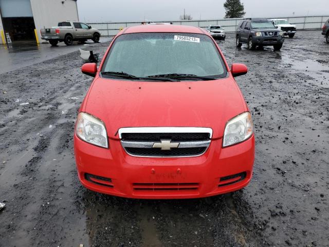 KL1TD5DE2BB150842 - 2011 CHEVROLET AVEO LS 红色 照片 5