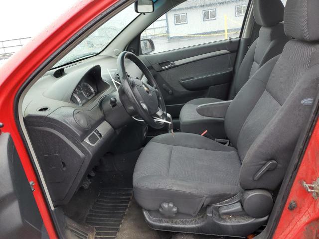 KL1TD5DE2BB150842 - 2011 CHEVROLET AVEO LS 红色 照片 7