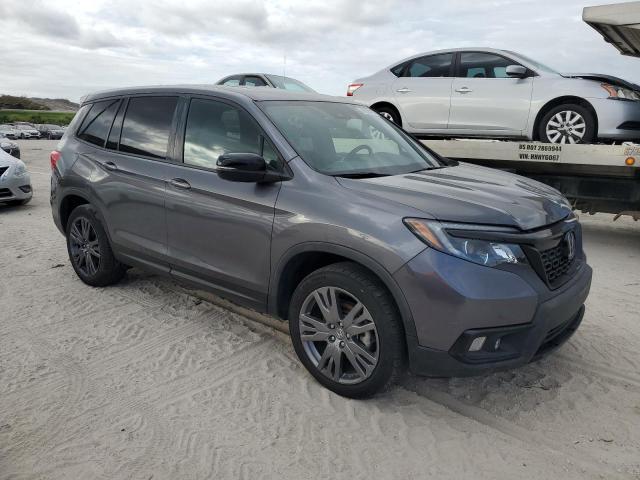 5FNYF7H57KB008434 - 2019 HONDA PASSPORT EXL رمادي صورة 4