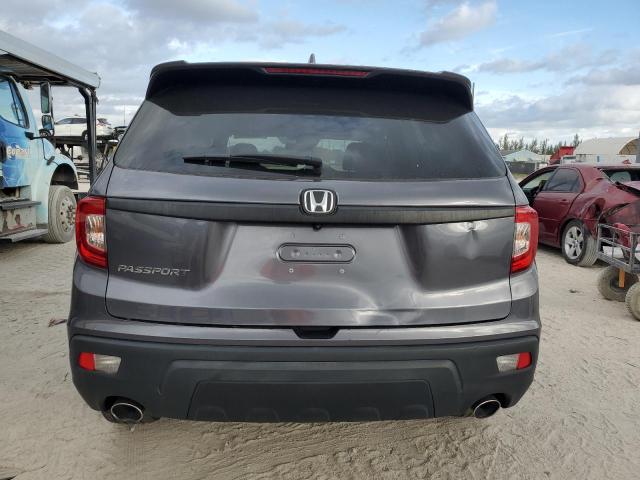 5FNYF7H57KB008434 - 2019 HONDA PASSPORT EXL رمادي صورة 6