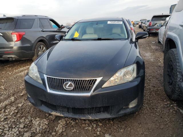 JTHCK262595028953 - 2009 LEXUS IS 250 BLACK photo 5