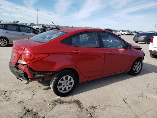 KMHCT4AE6DU352807 - 2013 HYUNDAI ACCENT GLS RED photo 3