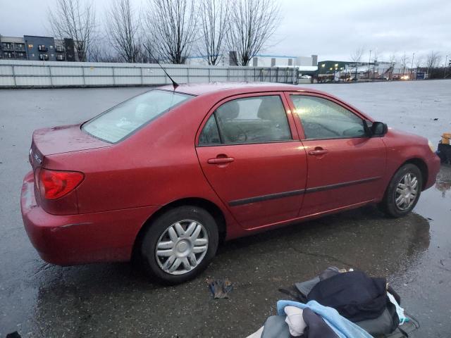 1NXBR32E07Z905393 - 2007 TOYOTA COROLLA CE RED photo 3