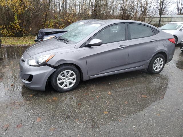 KMHCT4AEXEU759675 - 2014 HYUNDAI ACCENT GLS GRAY photo 1