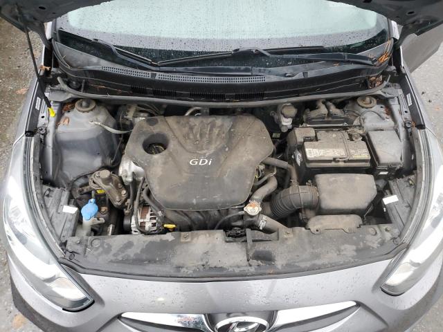 KMHCT4AEXEU759675 - 2014 HYUNDAI ACCENT GLS GRAY photo 11