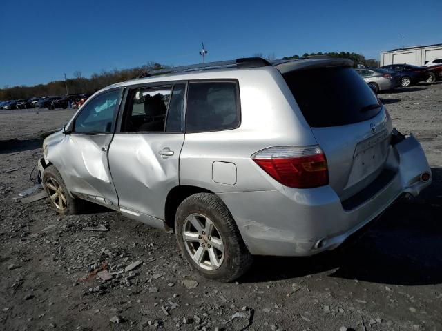 5TDBK3EH9AS015100 - 2010 TOYOTA HIGHLANDER SILVER photo 2