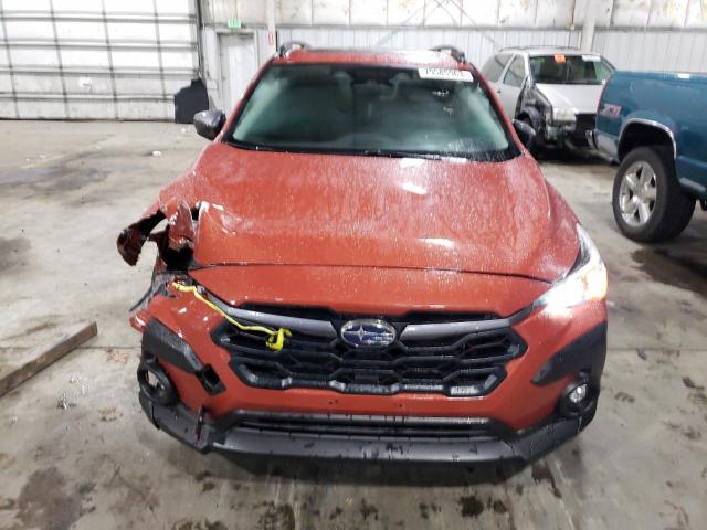 JF2GUADC8RH254598 - 2024 SUBARU CROSSTREK PREMIUM ORANGE photo 5