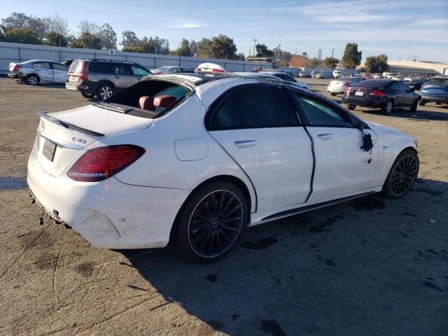 W1KWF6EB8MR624397 - 2021 MERCEDES-BENZ C 43 AMG WHITE photo 3