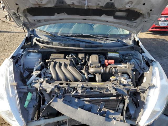 3N1CN7AP6KL844247 - 2019 NISSAN VERSA S SILVER photo 11