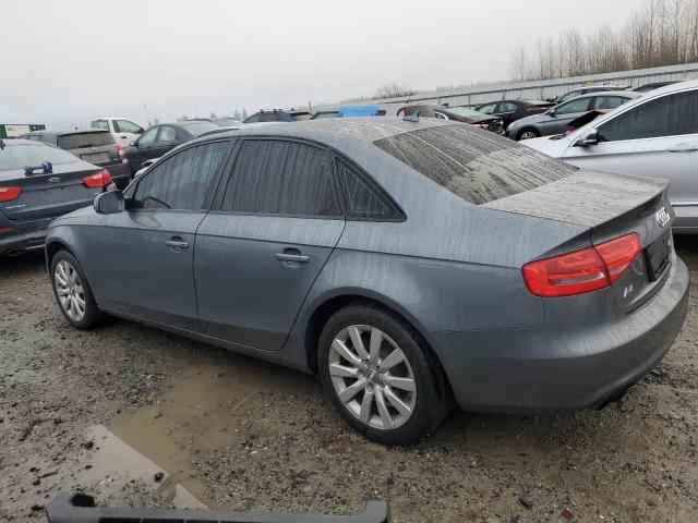 WAUAFAFL2DN043805 - 2013 AUDI A4 PREMIUM GRAY photo 2