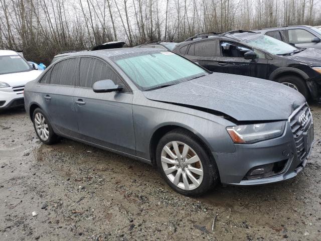 WAUAFAFL2DN043805 - 2013 AUDI A4 PREMIUM GRAY photo 4