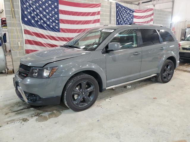 3C4PDDGG3KT779798 - 2019 DODGE JOURNEY CROSSROAD GRAY photo 1